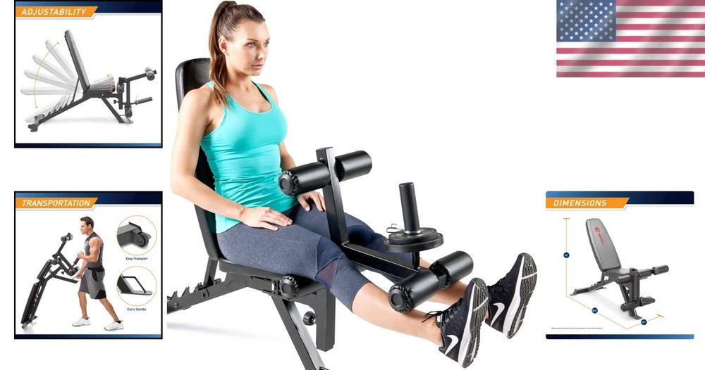 SB-350 Utility Bench with Leg Developer - High Density Foam