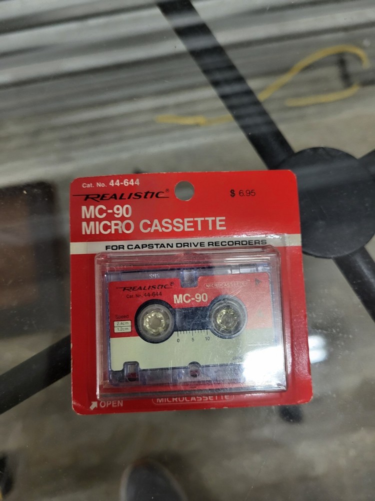 Vintage Realistic MC-90 Micro Cassette 44-644