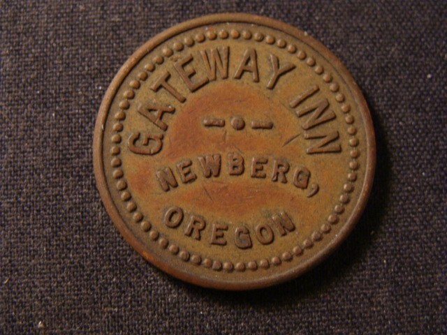 Gateway Inn token gf .05 it Newberg OR R3