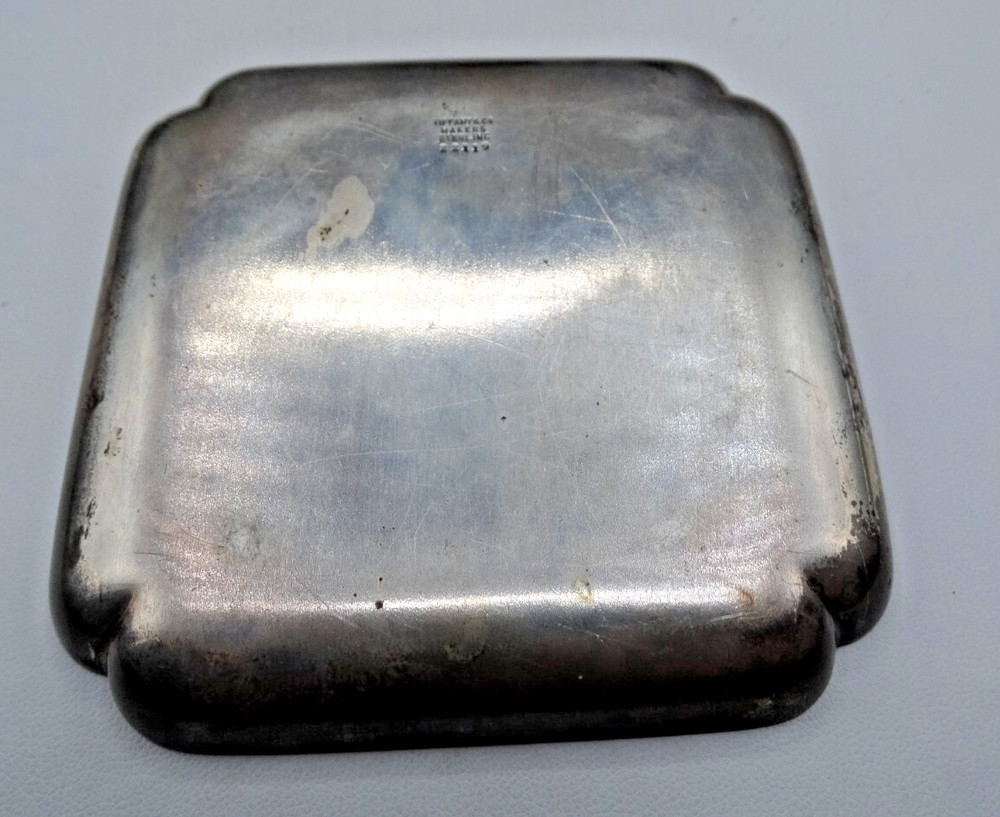 Tiffany & Co. Sterling Silver Square Trays