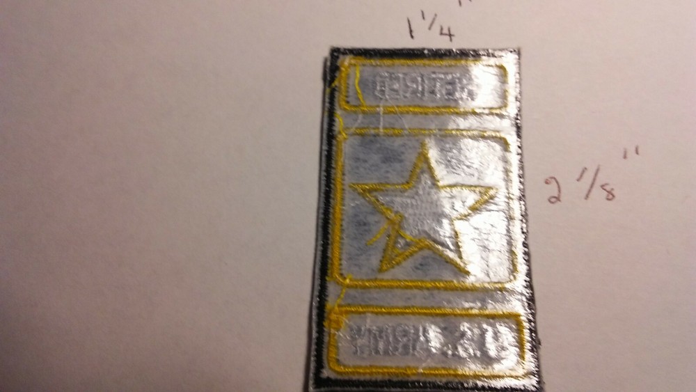 U. S Army Retired patch (iron on)