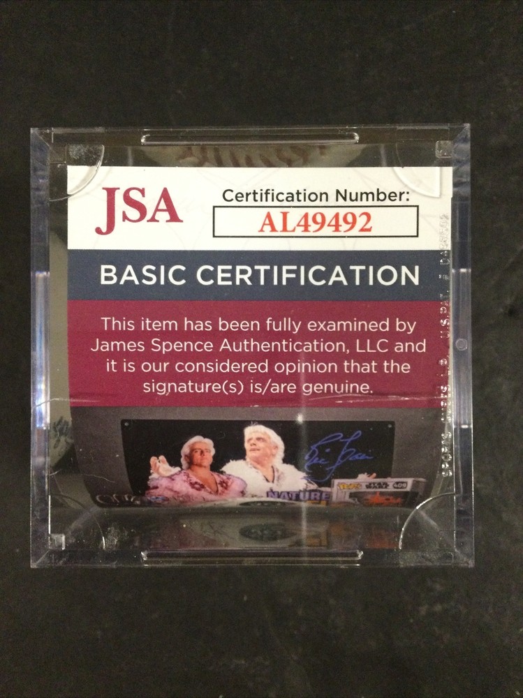 Jerry Reuss Los Angeles Dodgers Signed Baseball JSA Inscribed BB #