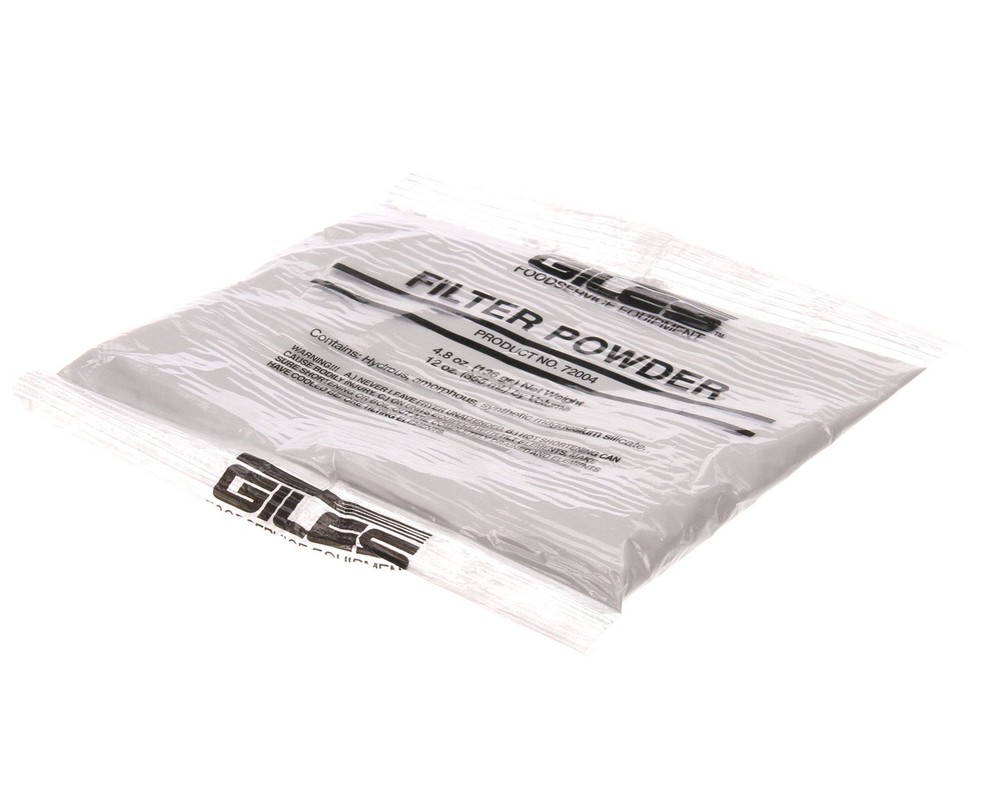 Giles Filter Powder, Portion Pack, 60/Cs 72004 - Genuine OEM Replacement Part