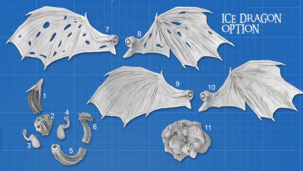 Dragon Resin 3D model kit