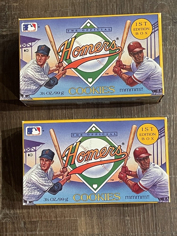 Homer's Cookies - 2 Boxes; one unopened ; SUPERB Condition