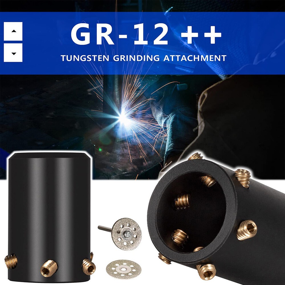 GR-12 TIG Welding Tungsten Electrode Sharpener Grinder With Multi-Angle & Offset
