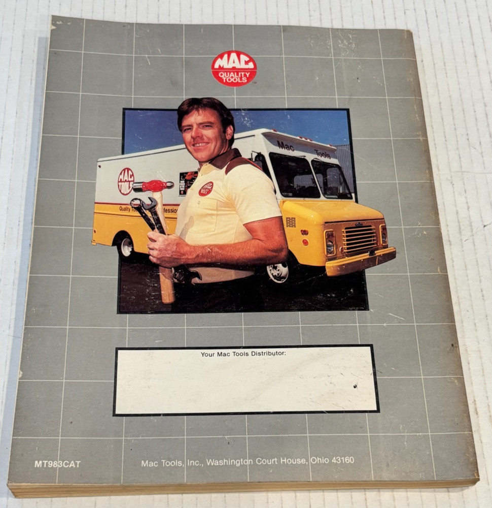 1984 MAC TOOLS, Catalog (352 Pages)