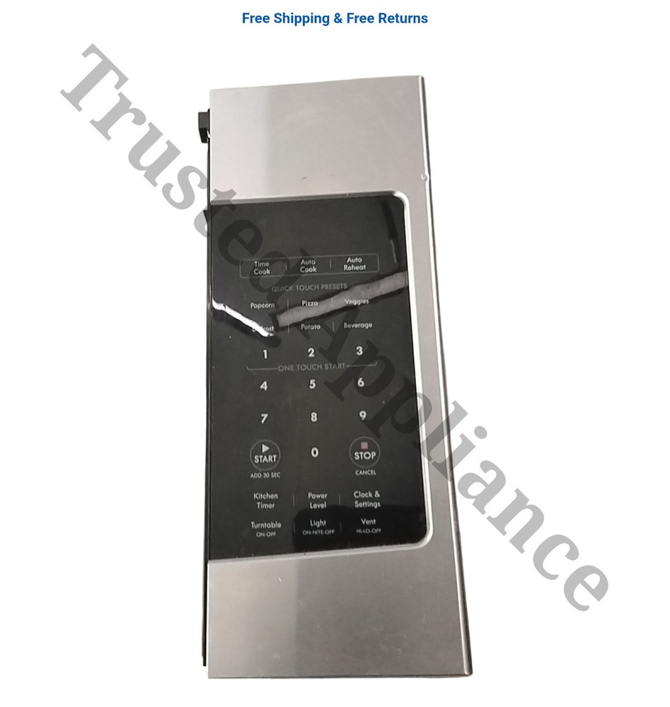 Microwave Control Panel Console EM044K9L-P00A Stainless