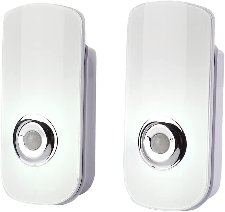 2 Pack LED Night Light Flashlight Motion Sensor Cut Light 3-in-1, Rechargeabl...