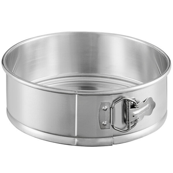 Choice 3" High Sided Aluminum Springform Cake Pan (select diameter below)