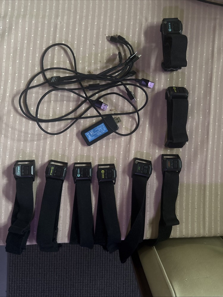 HaritoraX Wireless Full-Body Tracking Device for VR USED (with elbow extentions)