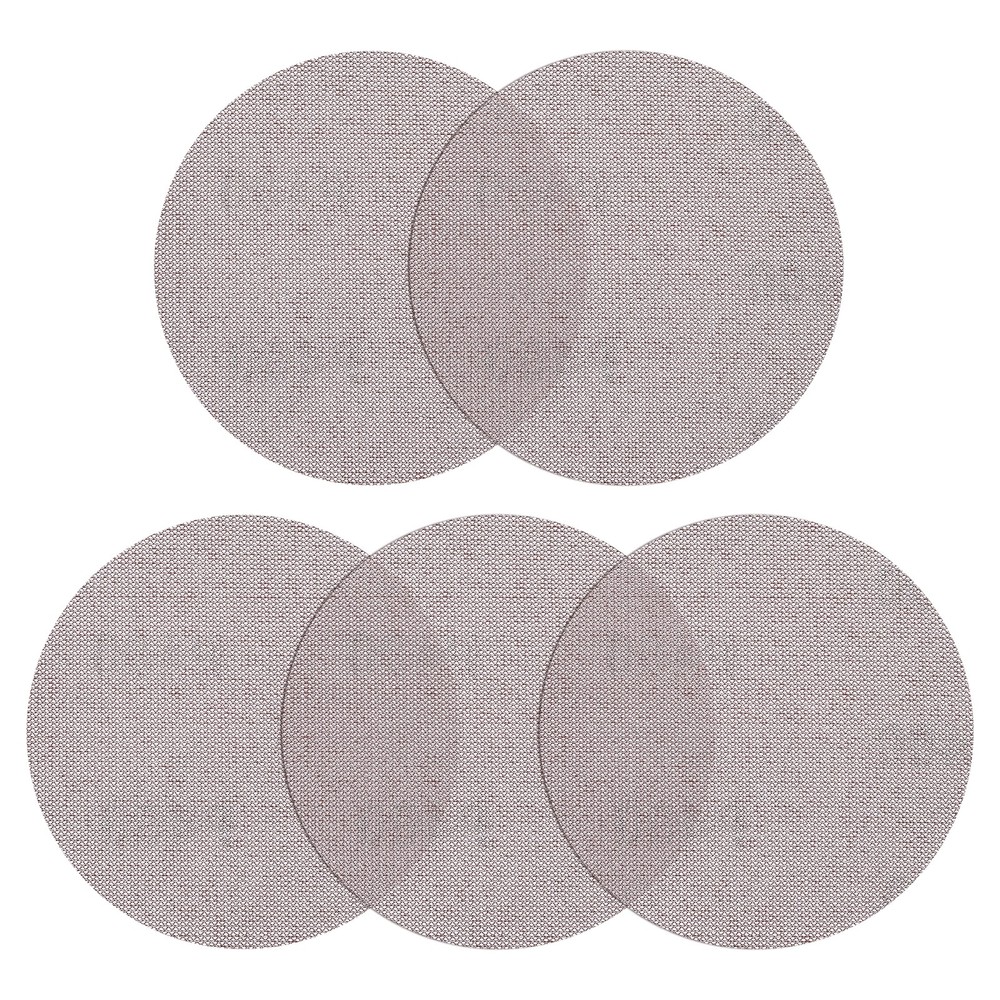5 Pcs 5 Inch Grid Sanding Discs, 400 Grit Wall Sanding Discs