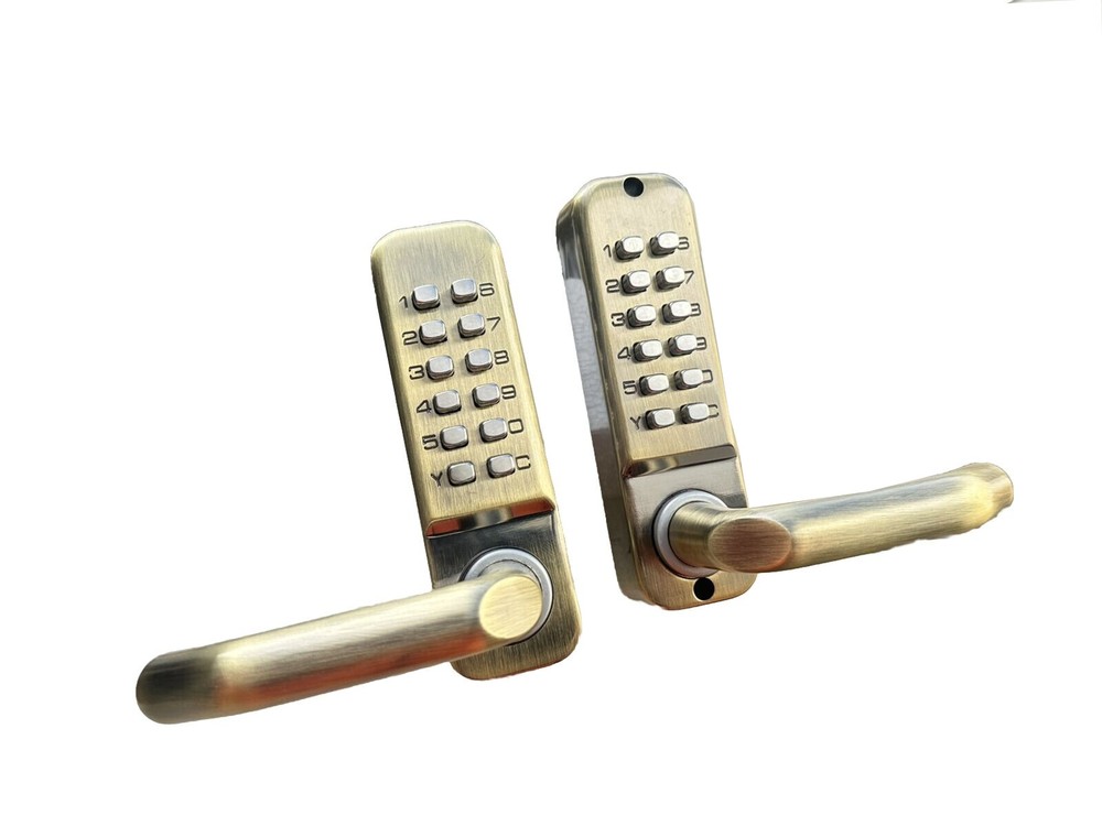 Keyless Double Side Entry Gate Door Lock Mechanical Code Combination Fence Lock