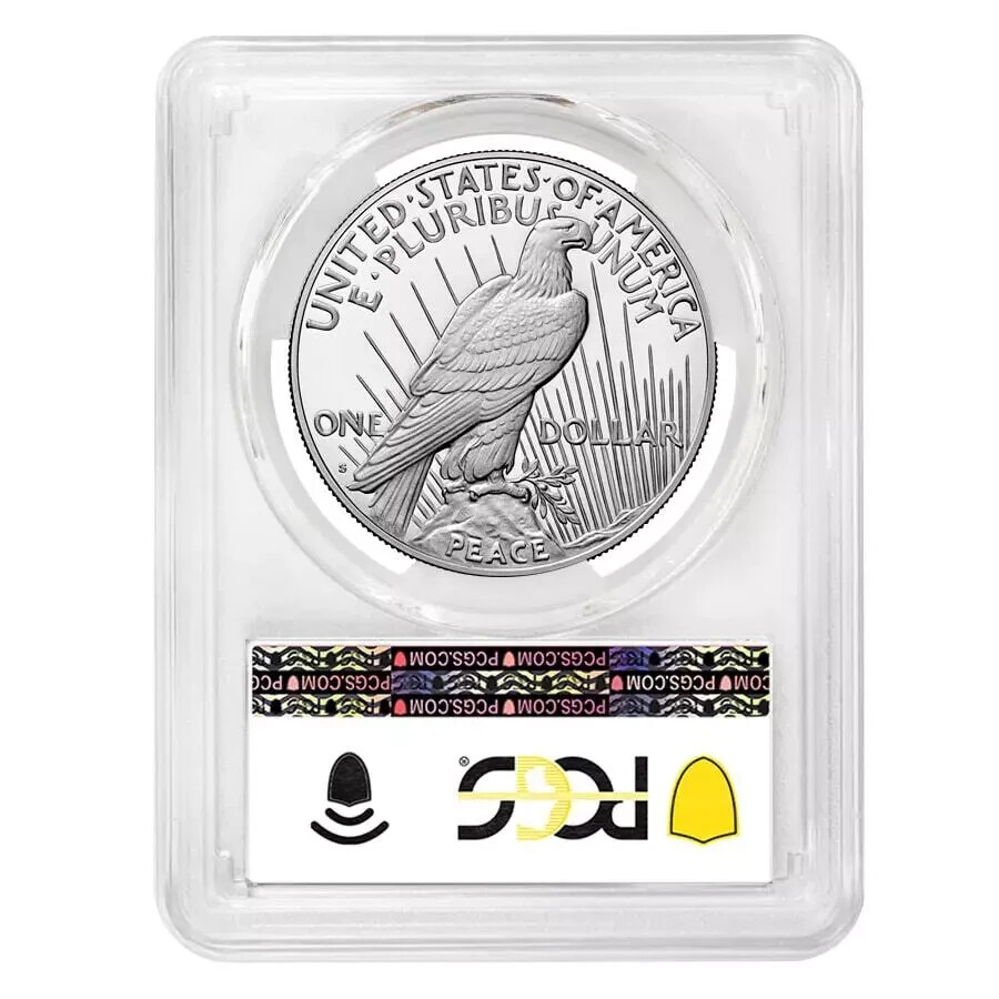 Pair of PCGS Dollars