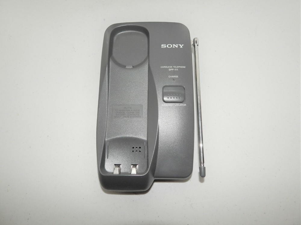 Sony SPP-111 Cordless Telephone System TESTED/WORKS!! READ DESCRIPTION!!