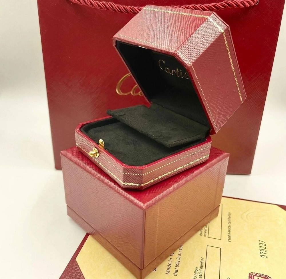 Cartier Empty Box Ring Box Case Jewelry Case Box Gift Bag Inner Box Certificate