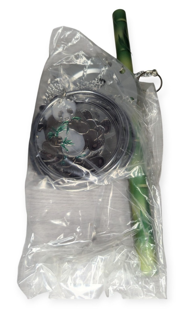 NWT Panda Wind Chime Kit with Original Box Unused