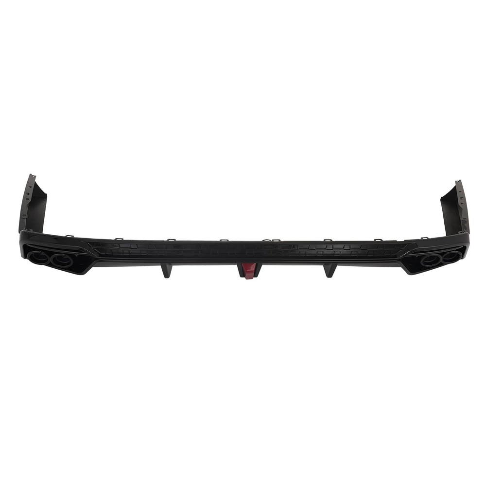 Rear Bumper Diffuser Lip Gloss Black with LED Light for Accord V2 2023-2025
