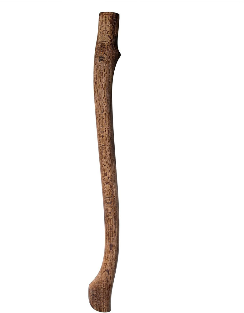 32.6" Beech Wood Axe Handle Replacement Kit, Includes Steel Wedges