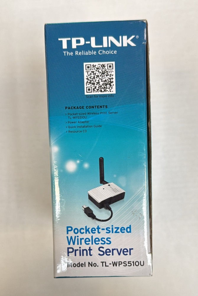 TP-LINK TL-WPS510U Wireless Print Server Pocket-Sized