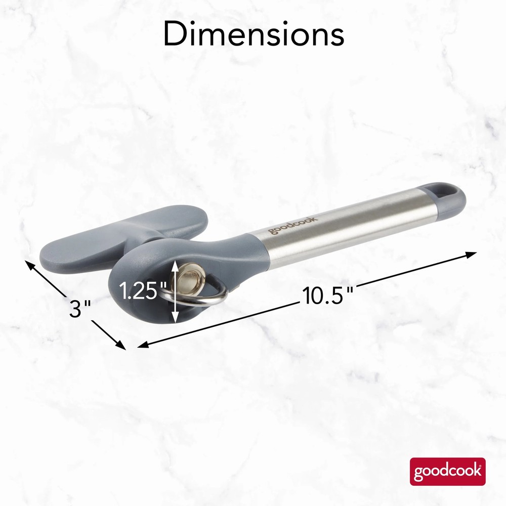 GoodCook PRO Safecut Can Opener Smooth Edge No Sharp Lid