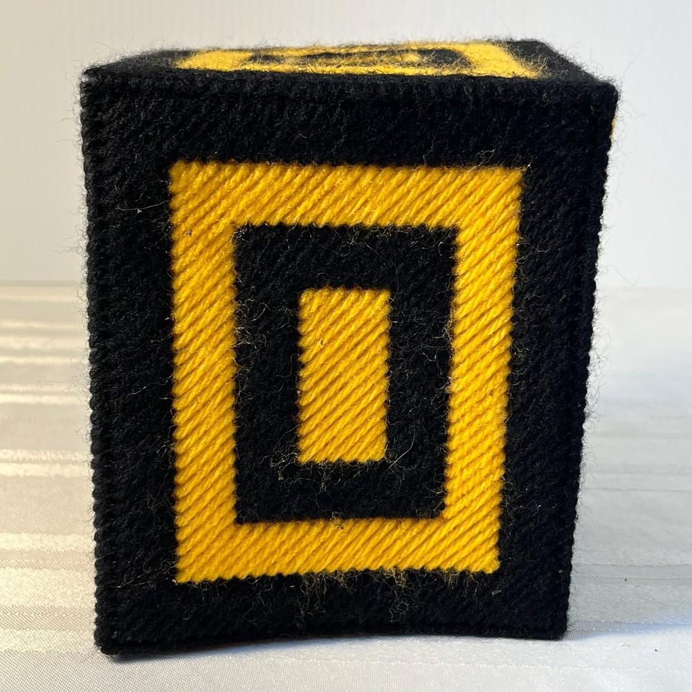 US Army Tissue Box Cover Square Handmade