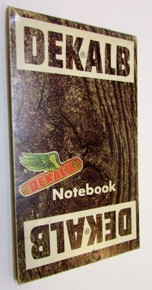 Vintage 1972 Dekalb Farm Corn Seed 3x5 Pocket Notebook