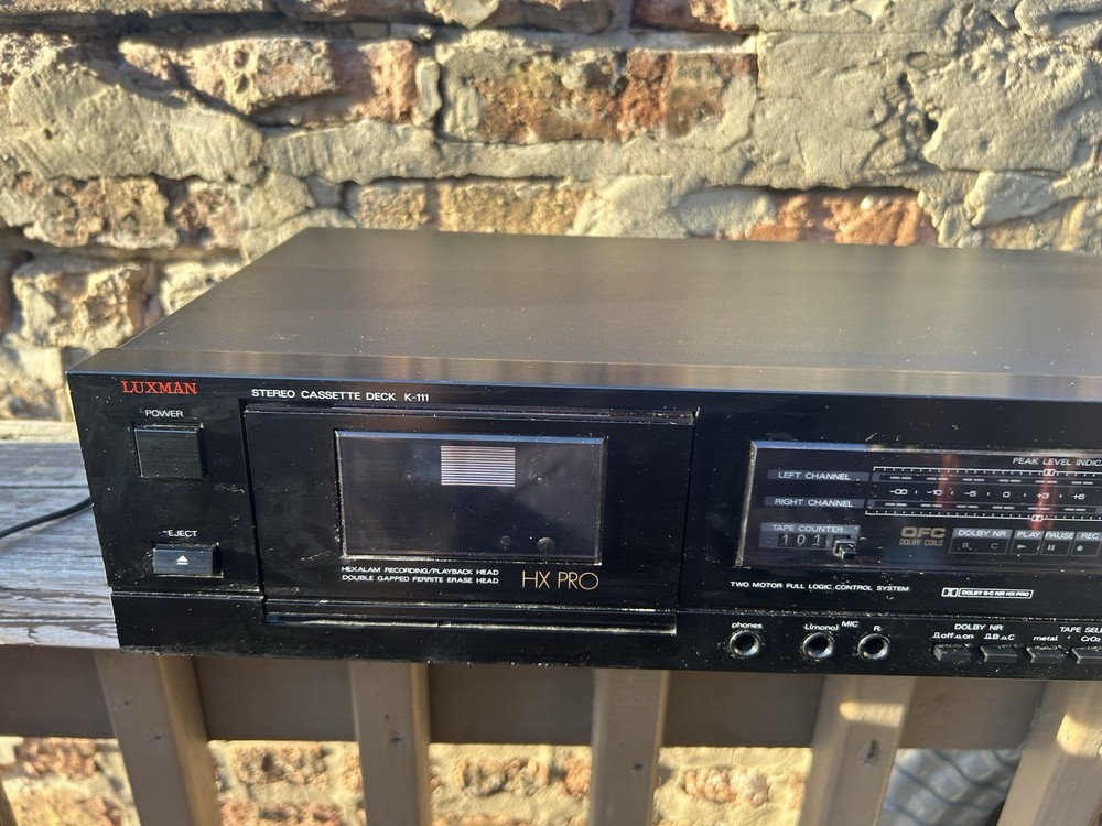 Luxman K 111 Pro Cassette Deck Tested And Working