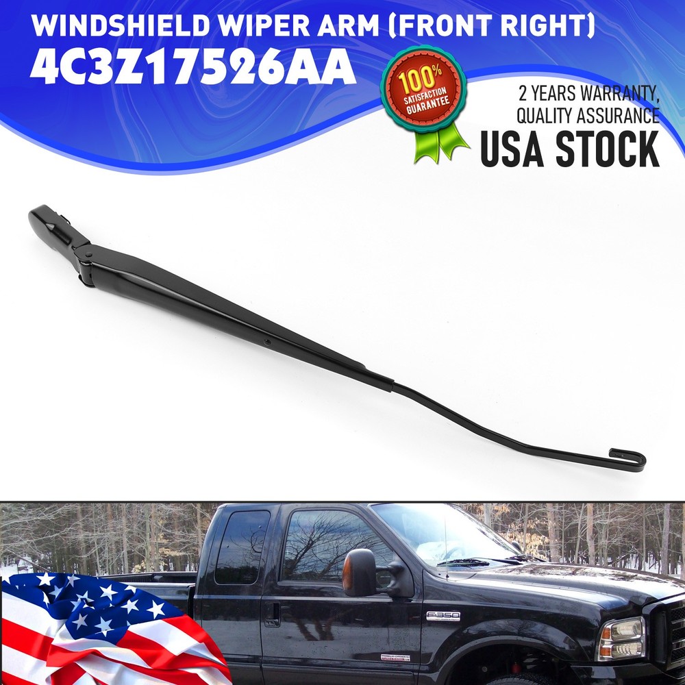 1PC 4C3Z17527AA Front Windshield right Wiper Arm For 2000-2005 Ford Excursion US