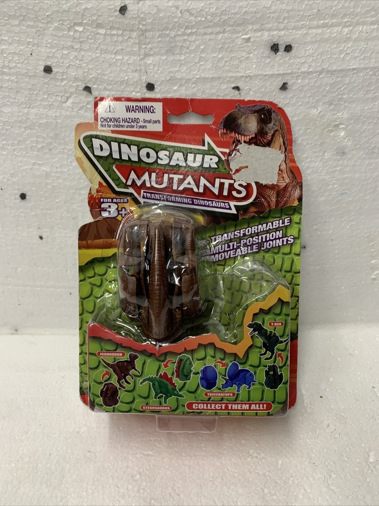Dinosaur Mutants Transforming Dinosaur Iguanodon New Sealed Rough Package