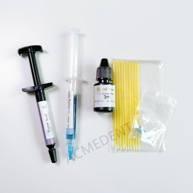 Dental Orthodontic Paste Adhesive Bonding light Curing Resin Small Kit