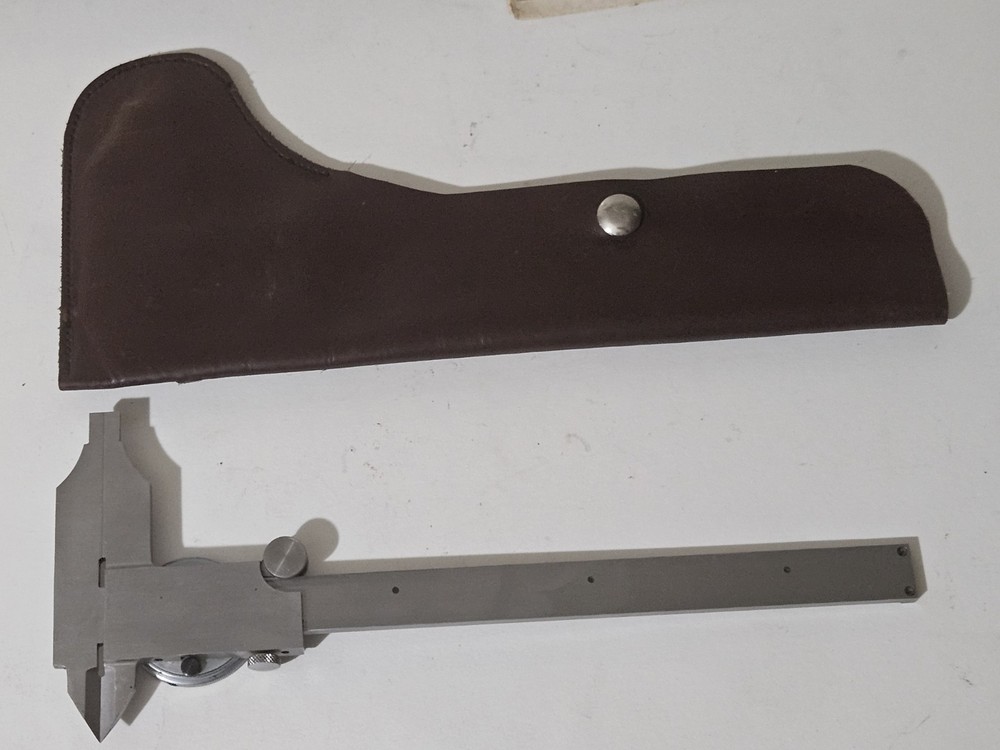 HELIOS Dial Caliper 0-7" Range .001" Graduation Stainless Germany