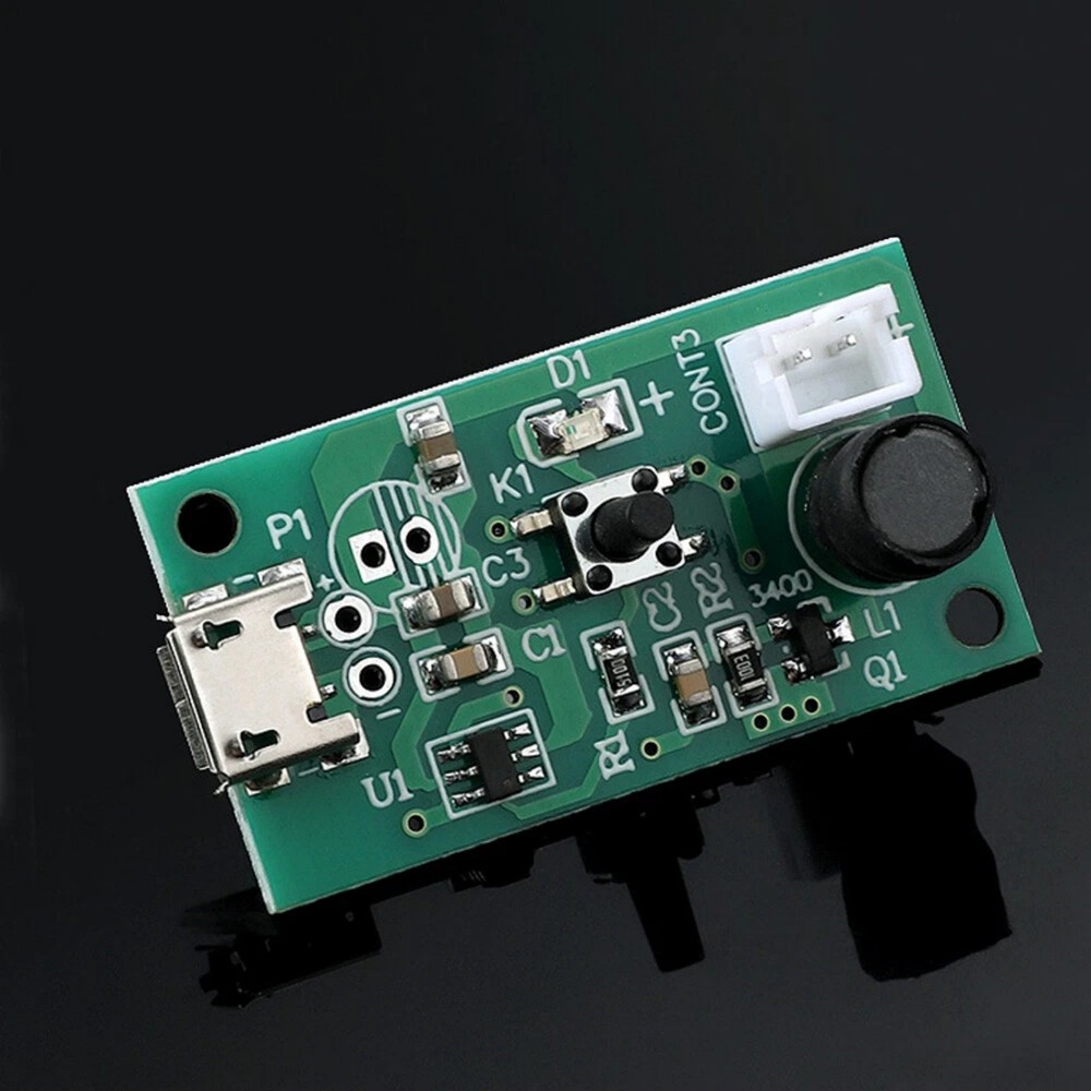 For DIY Humidifier Project 4PCS Ultrasonic Mist Maker Driver Board Atomizer Kit