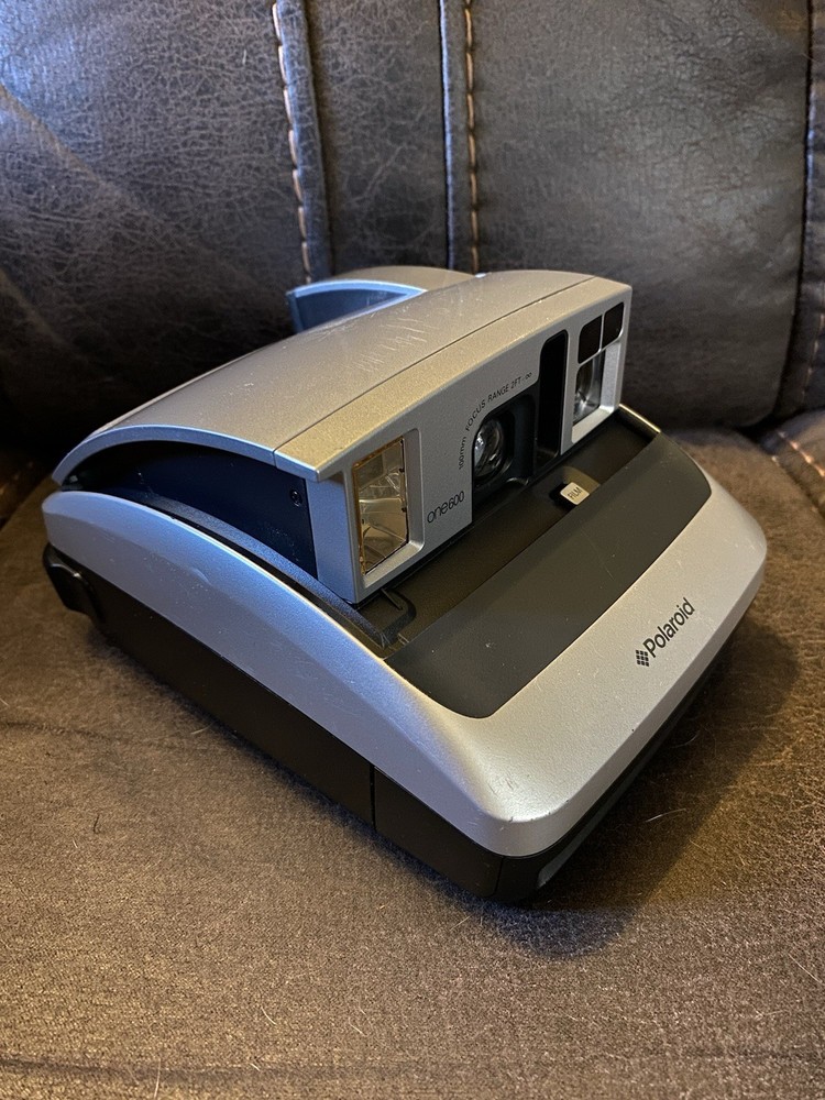 Polaroid One 600 Instant Camera - Silver