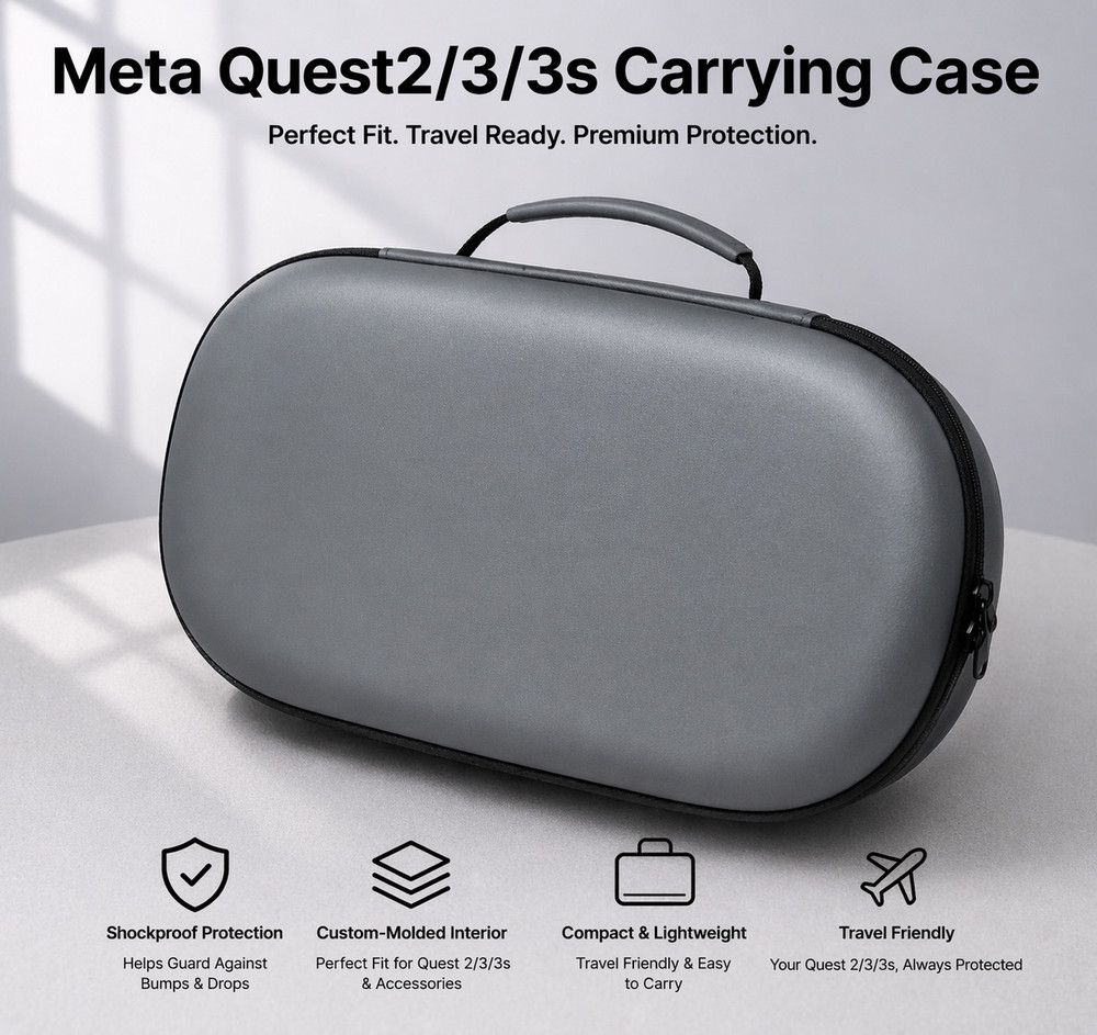 meta quest carrying case( For Meta Quest 2 And 3)