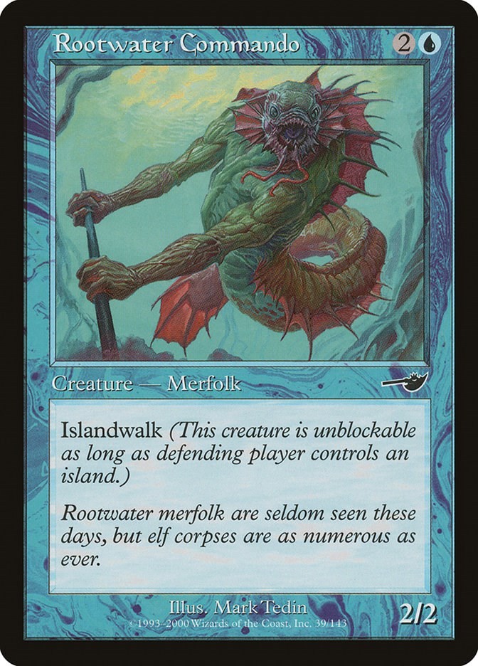 Rootwater Commando Nemesis 39 MTG MP