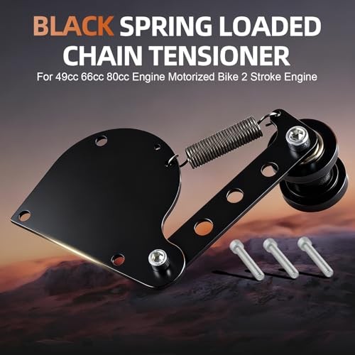 Spring Loaded Chain Tensioner for 49cc 66cc 80cc 2 Stroke Engine Motorized