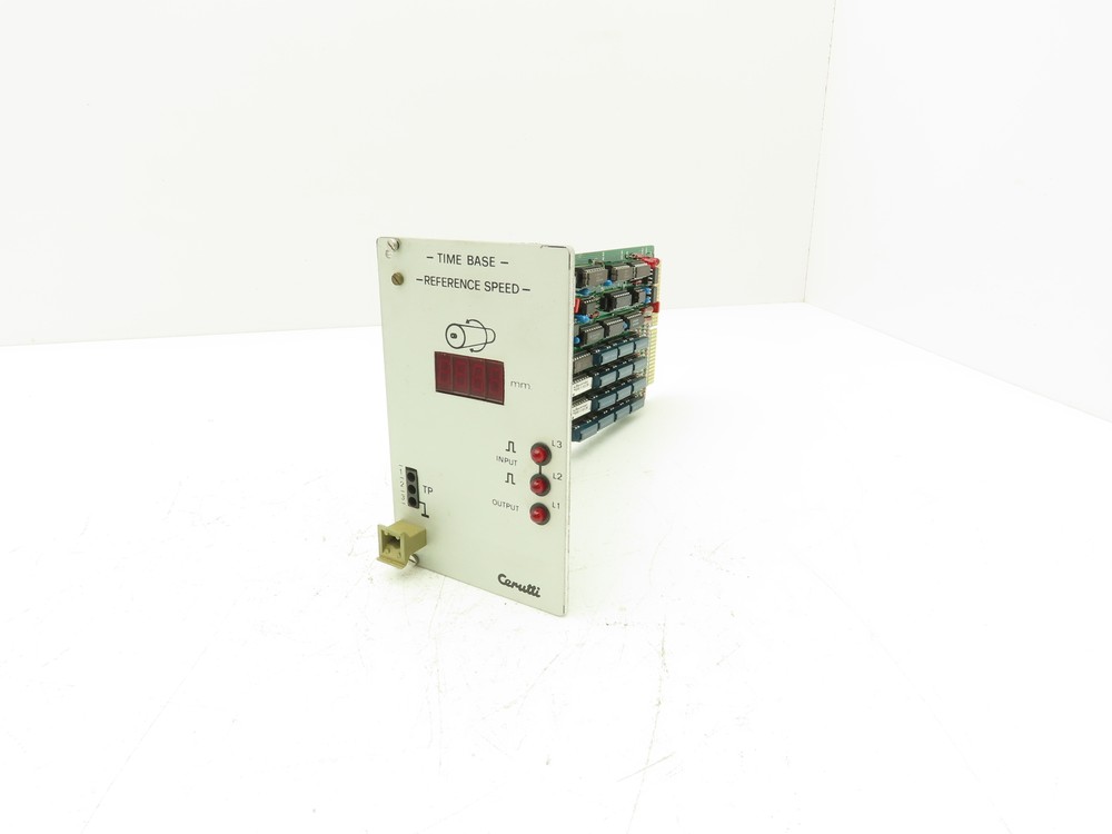 Cerutti 28051 51110 Chassis Mount Time Base Reference Speed Module