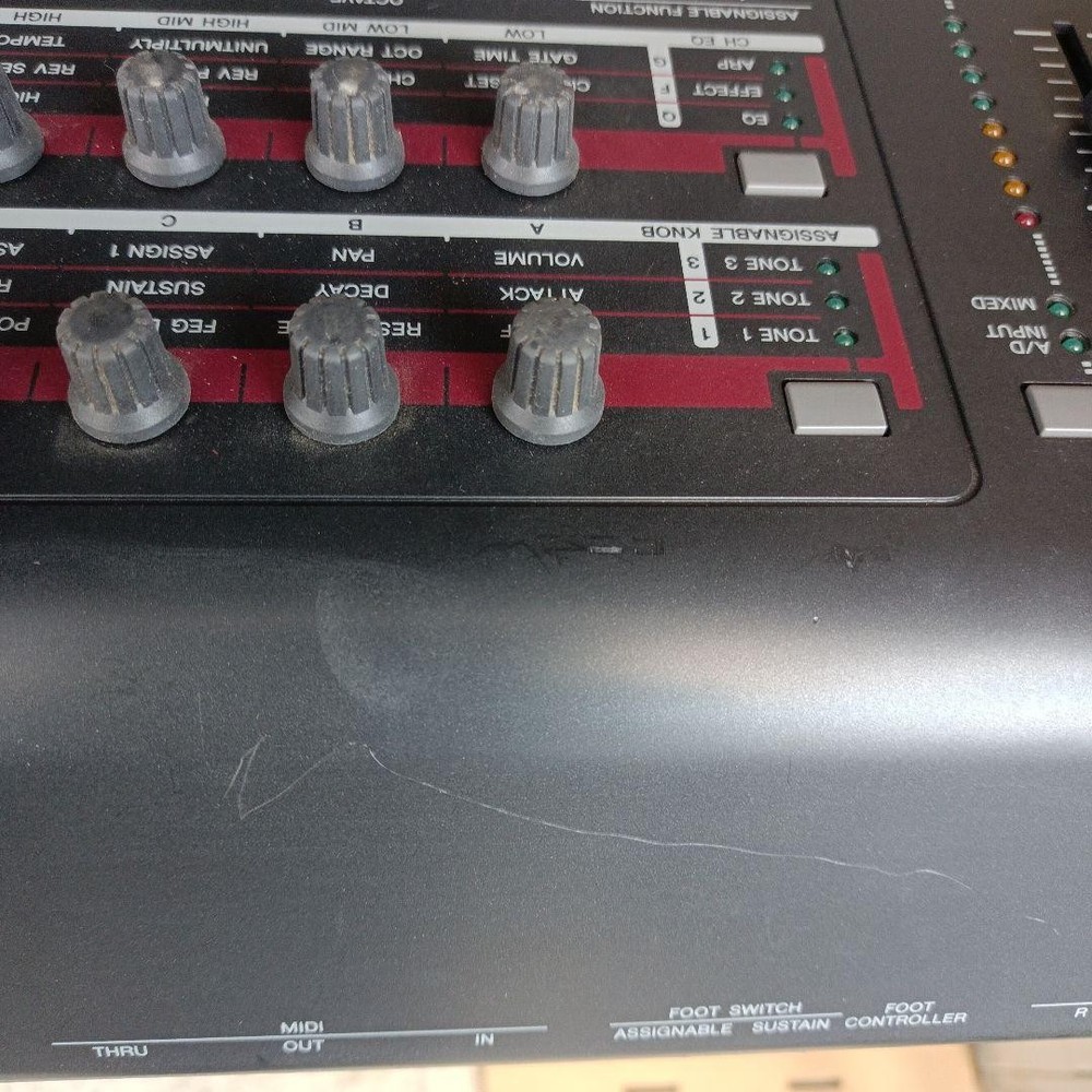 Yamaha MOX6 Keyboard Synthesizer Operation Confirmed