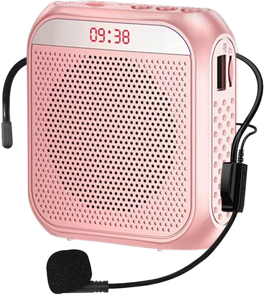 Versatile Teacher Microphone & Speaker with MP3 Playback - Convenient & Reliable