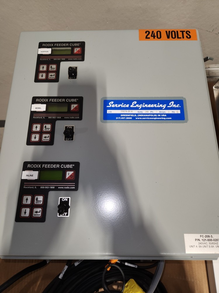 Service Engineering Vibratory Feeder Bowl/ Control Panel/ Feeder 230V/ 10CCW