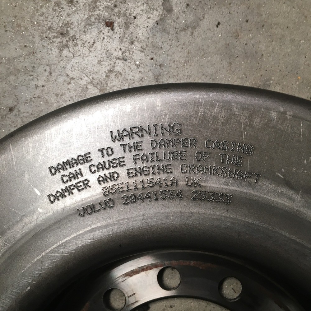 Volvo D12 Harmonic Balancer VIBRATION DAMPER 20441534-25333