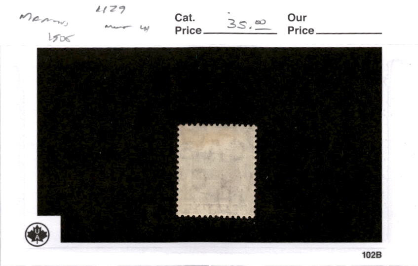 Mauritius, Postage Stamp, #129 Mint LH, 1905 Coat Arms
