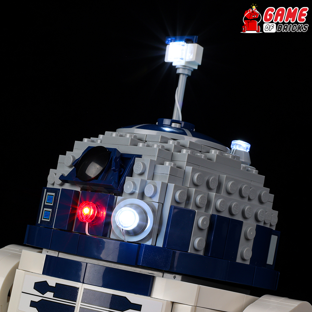 LED Light Kit for R2-D2 - Compatible with LEGO® 75379