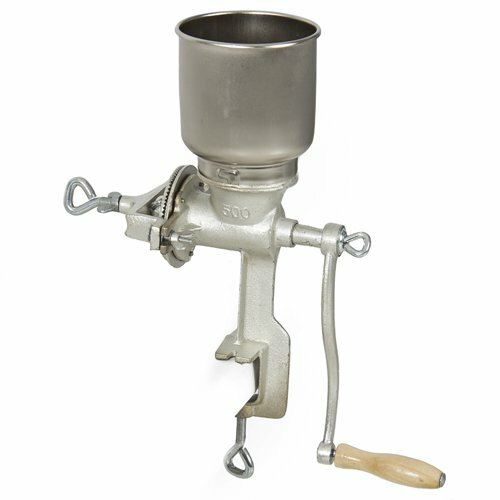 New Big Hopper Cast Iron Corn Grinder Wheat Grain Nut Grinder