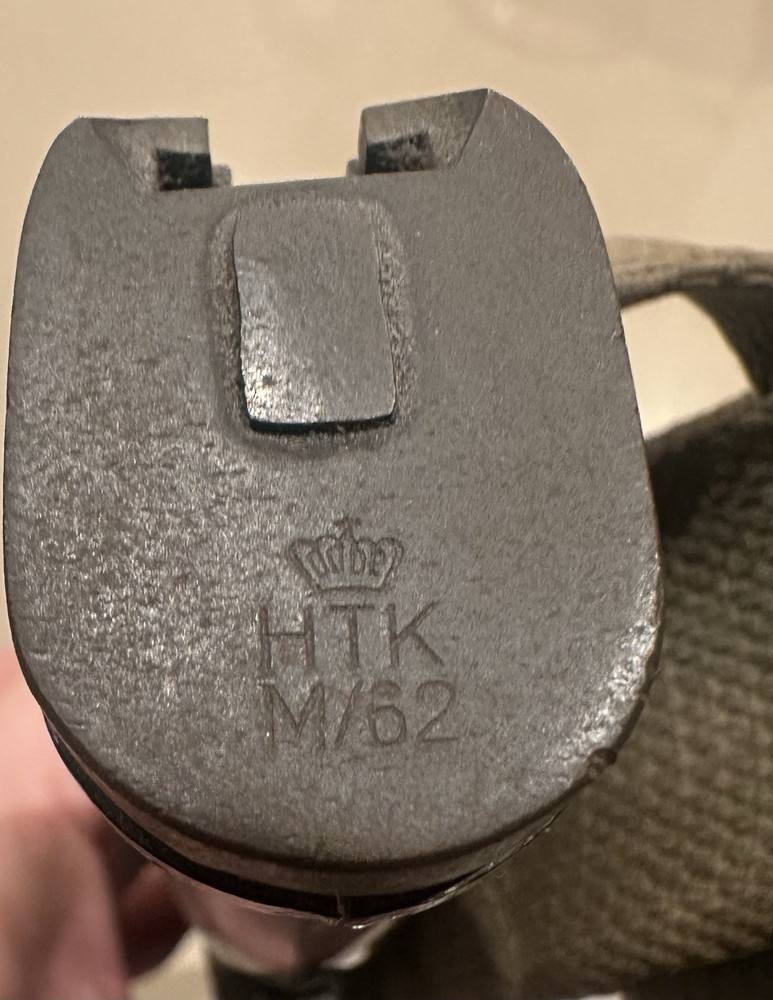 Bayonet HTK M62 with sheath / Danish Army