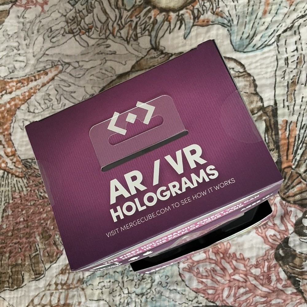 Merge Cube AR/VR Hologram Toy - Interactive Apps & Mobile Mode