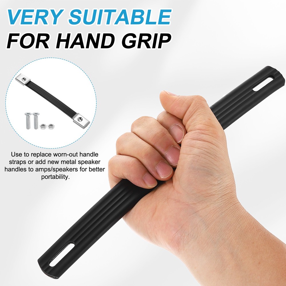 9.7 Inches Speaker Cabinet Strap Handles, Handle Pull for Speaker Case, Silver