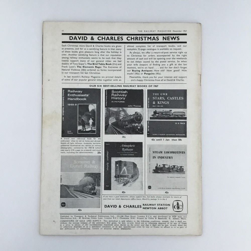 Railway Magazine December 1967
