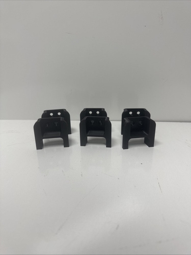 8-Pack Milwaukee M18 Tool Holder Bracket Mount - Lightweight 3D Printed